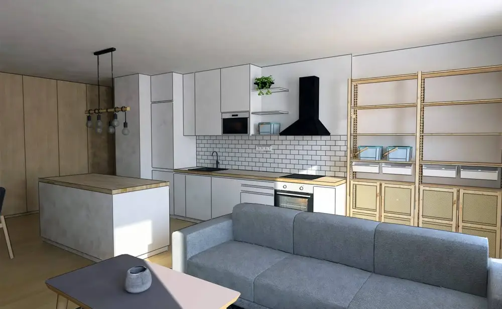 Ponúkame na predaj nový 3 izbový byt s balkónom v projekte Jarabinky