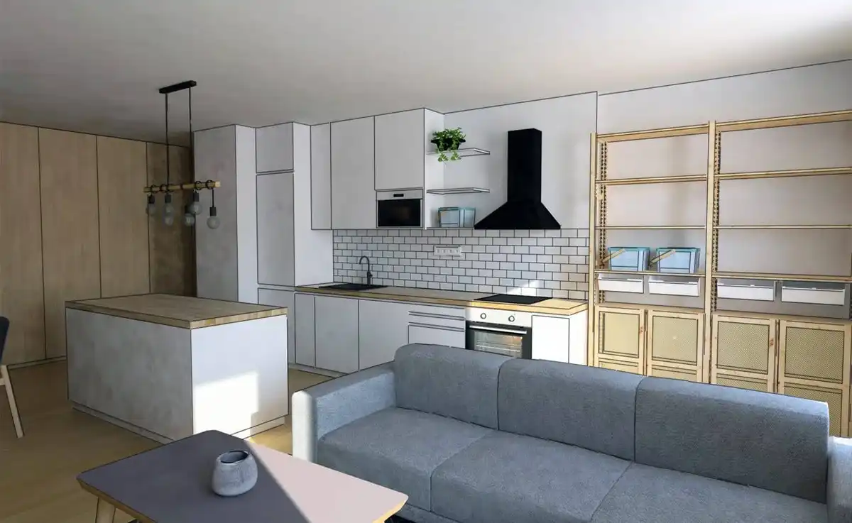 Ponúkame na predaj nový 3 izbový byt s balkónom v projekte Jarabinky